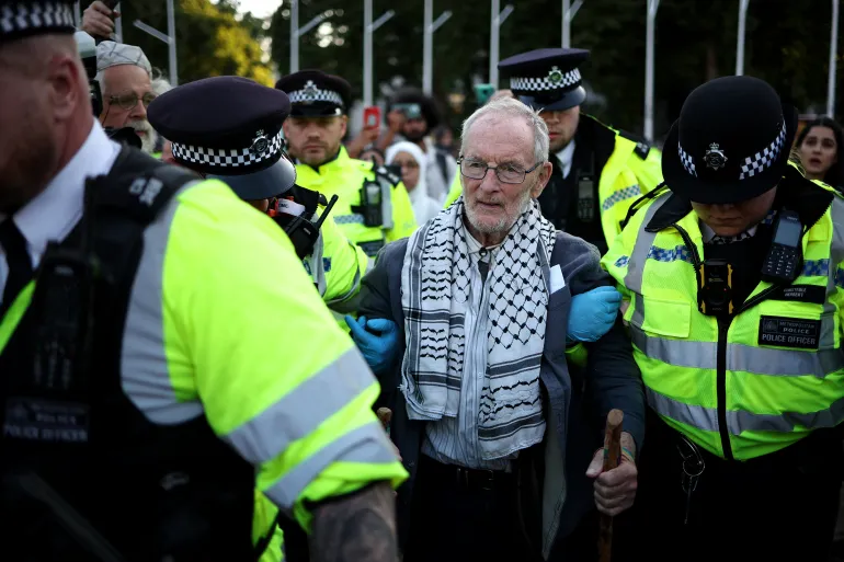 AFP__20250809__697G384__v2__HighRes__BritainPoliticsProtestIsraelPalestinianConflict-1754844274
